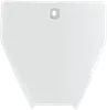 Acerbis White Front Number Plate