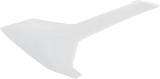 Acerbis Side Panel Number Plates White