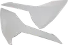 Acerbis Plastic Side Panels White