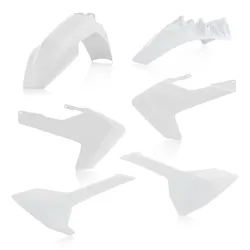 Acerbis White Plastic Fender Body Kit