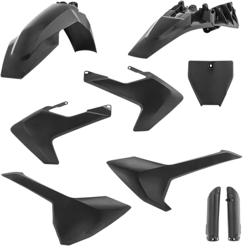 Acerbis Complete Plastic Fender Body Kit Black