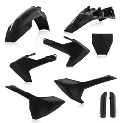 Acerbis Complete Plastic Fender Body Kit Black