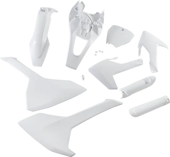 Acerbis Complete Plastic Fender Body Kit OE White