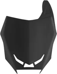 Acerbis Black Front Number Plate