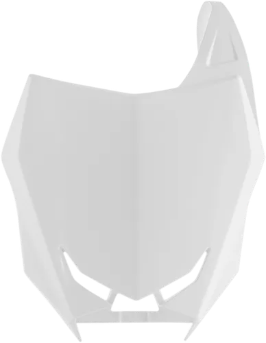 Acerbis White Front Number Plate