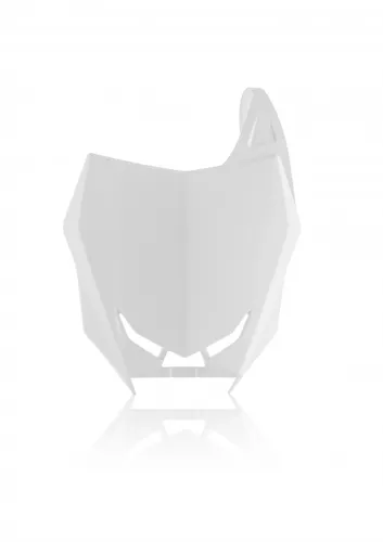 Acerbis White Front Number Plate