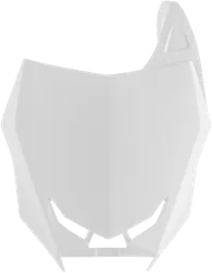 Acerbis White Front Number Plate