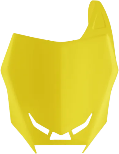 Acerbis Yellow Front Number Plate