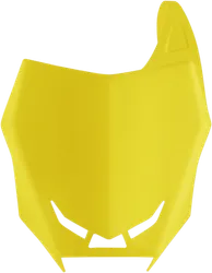 Acerbis Yellow Front Number Plate