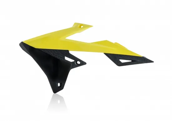 Acerbis Left Right Radiator Shrouds Yellow Black