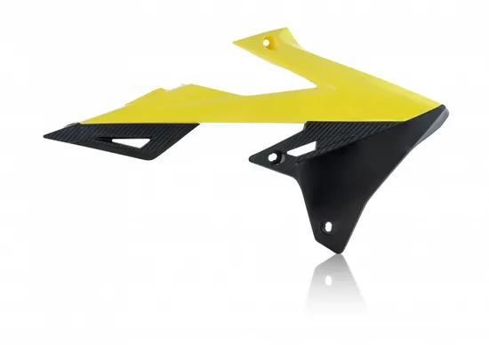 Acerbis Left Right Radiator Shrouds Yellow Black