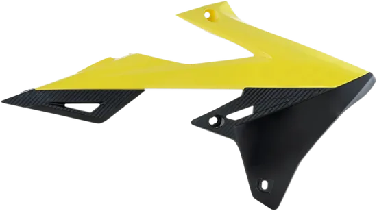 Acerbis Left Right Radiator Shrouds Yellow Black