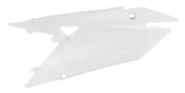 Acerbis Side Panel Number Plates White