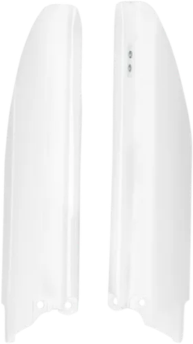 Acerbis White Lower Fork Cover Protector Guard Set
