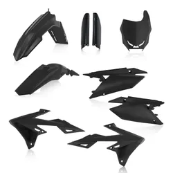 Acerbis Complete Plastic Fender Body Kit Black