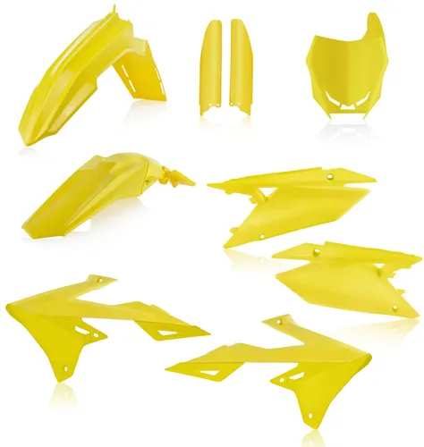 Acerbis Complete Plastic Fender Body Kit Yellow
