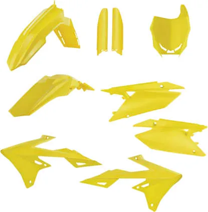 Acerbis Complete Plastic Fender Body Kit Yellow