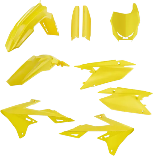 Acerbis Complete Plastic Fender Body Kit Yellow