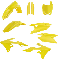 Acerbis Complete Plastic Fender Body Kit Yellow