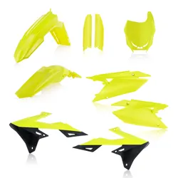 Acerbis Complete Plastic Fender Body Kit Flo Yellow/Black