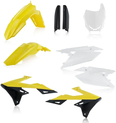 Acerbis Complete Plastic Fender Body Kit OE Yellow/Black/White