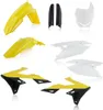 Acerbis Complete Plastic Fender Body Kit OE Yellow/Black/White