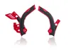 ACERBIS X Grip Frame Guards Red Black
