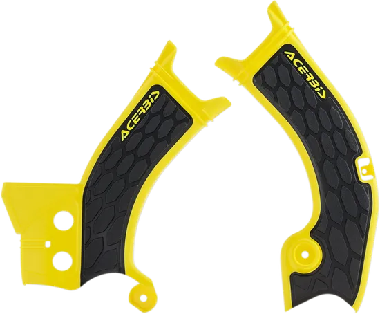 ACERBIS X Grip Frame Guards Yellow Black