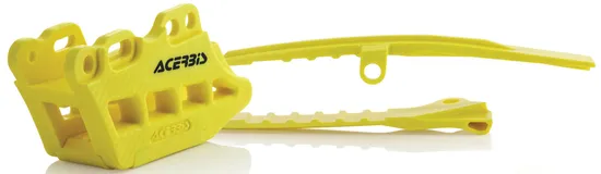 ACERBIS Chain Guide And Slider 2.0 Yellow Suzuki RMZ250 RMZ450