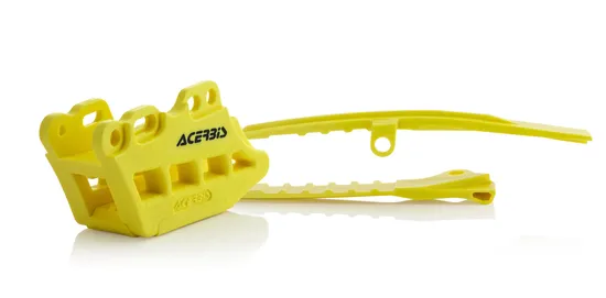 ACERBIS Chain Guide And Slider 2.0 Yellow Suzuki RMZ250 RMZ450