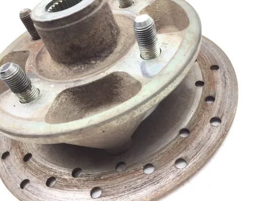 Rear Wheel Axle Hub with Rotor B 2016 Yamaha Wolverine R-Spec YXE 700 EPS 2846A