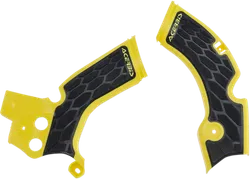 Acerbis X Grip Frame Guards Yellow Black