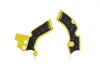 Acerbis X Grip Frame Guards Yellow Black