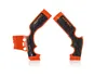 ACERBIS X Grip Frame Guards Orange Black