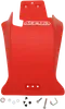 Acerbis Polypropylene Chassis Belly Skid Plate Red