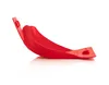 Acerbis Polypropylene Chassis Belly Skid Plate Red