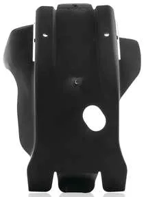Acerbis Polypropylene Chassis Belly Skid Plate Black