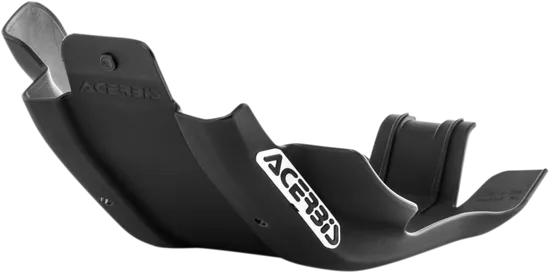 Acerbis Polypropylene Chassis Belly Skid Plate Black