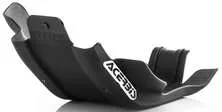 Acerbis Polypropylene Chassis Belly Skid Plate Black