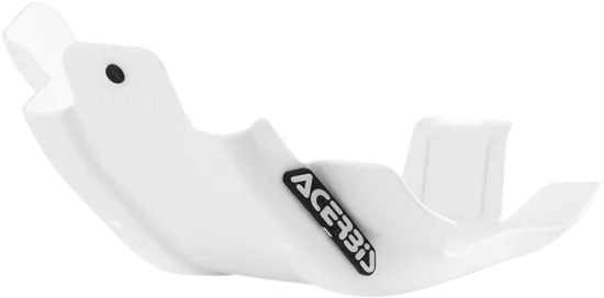Acerbis Polypropylene Chassis Belly Skid Plate White