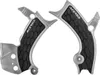 ACERBIS X Grip Frame Guards Silver Black