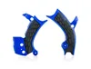 ACERBIS X Grip Frame Guards Black Blue