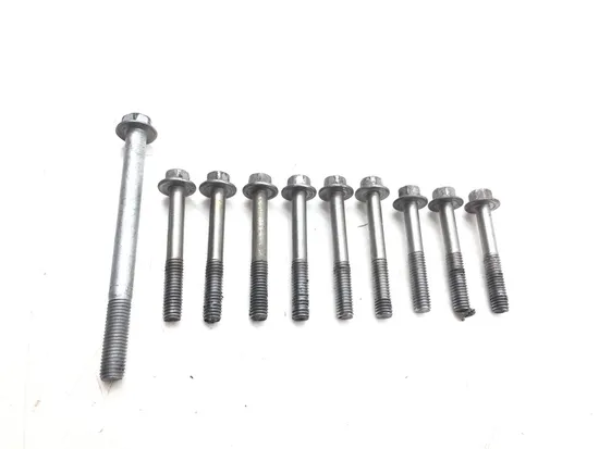 Upper Lower Center Cases Case Bolts 2008 Kawasaki Ninja ZX10R ZX1000E 2851A