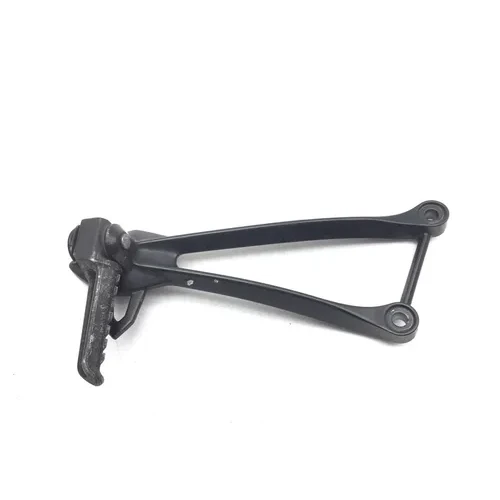 Left Rear Back Passenger Peg Bracket Side 2008 Kawasaki Ninja ZX10R 2851A x 12