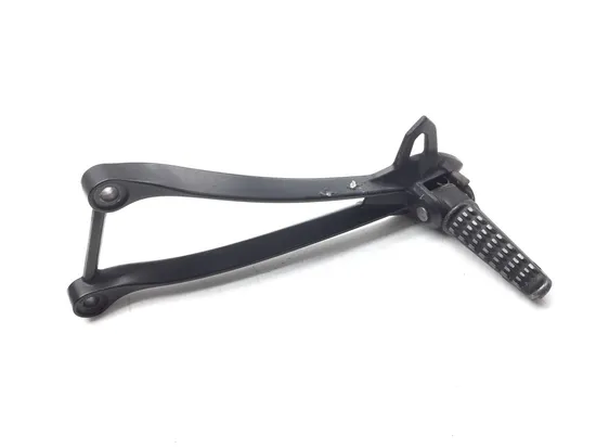Left Rear Back Passenger Peg Bracket Side 2008 Kawasaki Ninja ZX10R 2851A x