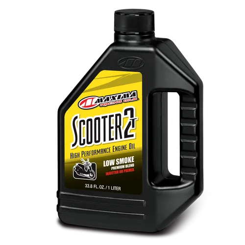 Maxima Scooter 2T Mineral Injector Pre Mix Engine Motor Oil 1 Liter Quart 3