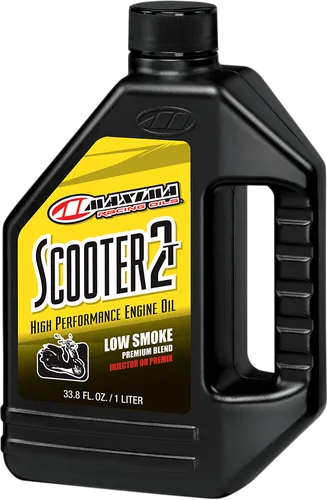 Maxima Scooter 2T Mineral Injector Pre Mix Engine Motor Oil 1 Liter Quart 1