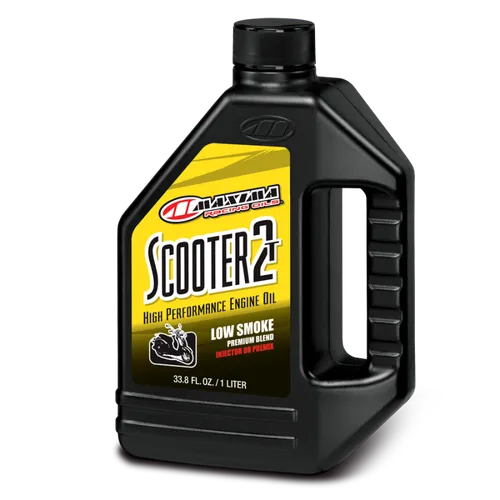 Maxima Scooter 2T Mineral Injector Pre Mix Engine Motor Oil 1 Liter Quart 5