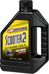 Maxima Scooter 2T Mineral Injector Pre Mix Engine Motor Oil 1 Liter Quart