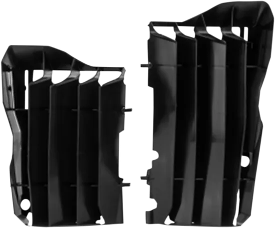 Acerbis Black Radiator Louver Cover Pair